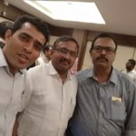 Dr Sujit Nilegaonakar felicitated by Dr Deepak Mhaiskar ( Additional Collector, Pune)  In an event organised by Marathwada Sneha bandh program
